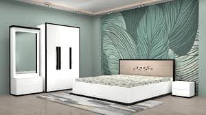 Upholstered Bed - The Wooden Space