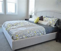Solid Wood Bed - The Wooden Space