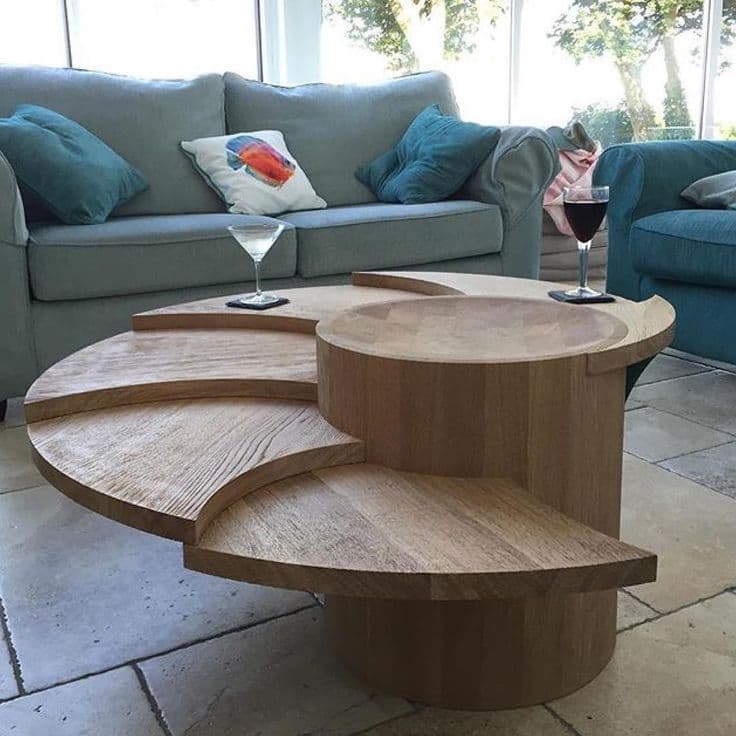 Designer Center Table - The Wooden Space